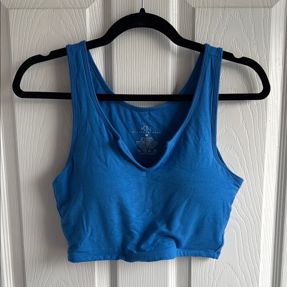 Klassy Network Blue Tank Top Brami